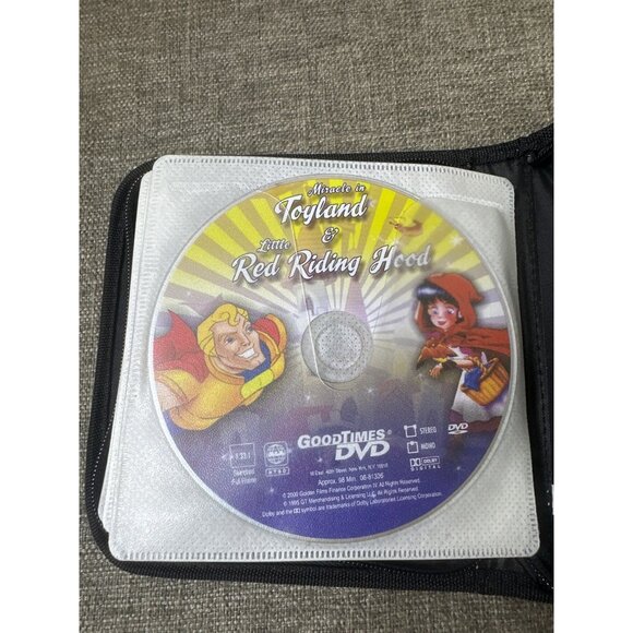 Animated Classics DVD Collection w/ Red Zippered Case Fairy Tales 15 Discs - Picture 11 of 11